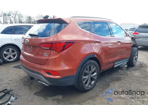 2018 Hyundai Santa Fe Sport 2.0T Ultimate из США, поврежденный, VIN 5XYZW4LAXJG508876